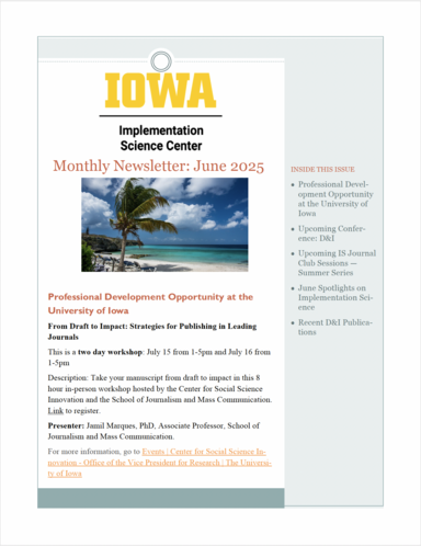 June 2025 Newsletter